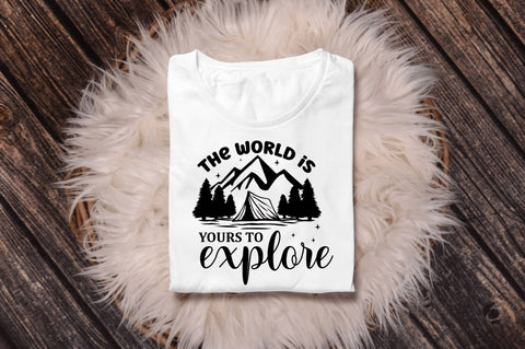 The world is yours to explore SVG SVG Regulrcrative 