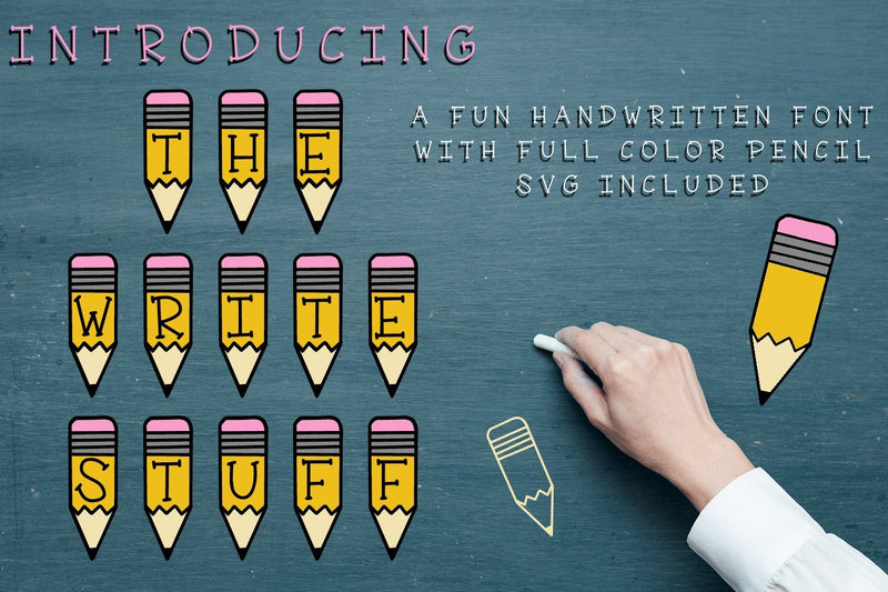 The Write Stuff Font Design Shark