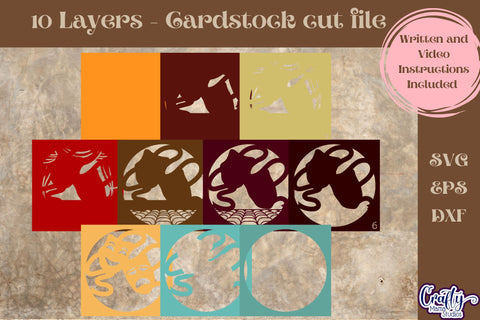 Theater Svg Shadow Box, 3D Layered Theater Masks Cut File SVG Crafty Mama Studios 