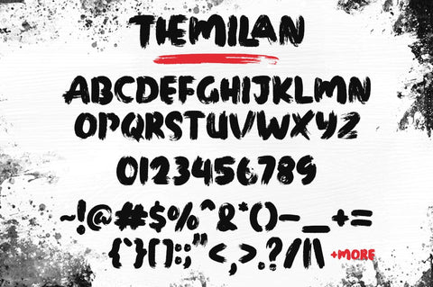 Themilan Font gatype 