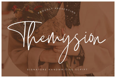 Themysion Signature Handwriting Font Creatype Studio 