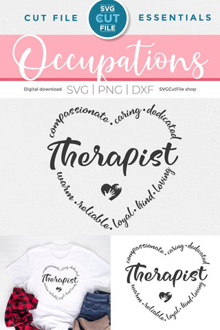 Therapist svg, school therapist svg, psychology svg, School Psychologist svg, school therapy staff, school group, school coworker gift idea SVG SVG Cut File 