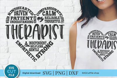 Therapist svg, school therapist svg subway art heart SVG SVG Cut File 