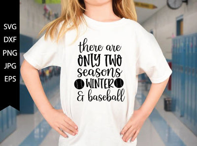 there are only two seasons winter & baseball SVG md faruk hossain 