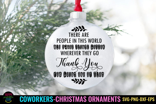 There are People I Coworkers Christmas Ornament SVG PNG SVG Happy Printables Club 