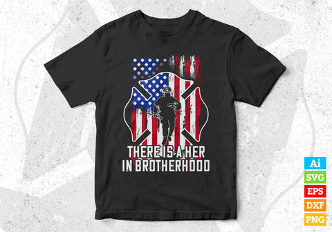 There is a her in Brotherhood Firefighter Svg Cut Files SVG DesignDestine 