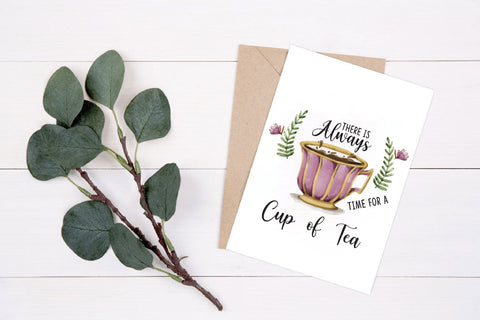 There is Always Time for a Cup of Tea Sublimation Rupkotha 