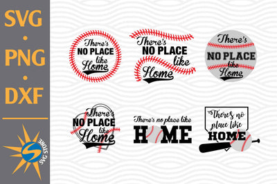 There Is No Place like Home Baseball SVG, PNG, DXF Digital Files Include SVG SVGStoreShop 