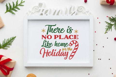 There Is No Place Like Home For The Holiday SVG Angelina750 