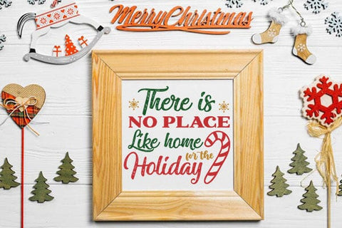 There Is No Place Like Home For The Holiday SVG Angelina750 