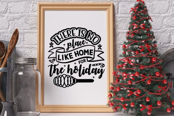 There is no place like home for the holiday SVG Angelina750 