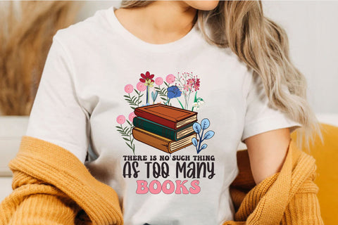 There is No Such Thing As Too Many Books Sublimation Rupkotha 