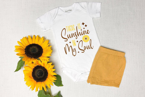 There is Sunshine in my Soul - Sunflower SVG SVG CraftLabSVG 