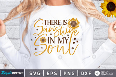 There is sunshine in my soul SVG SVG Regulrcrative 