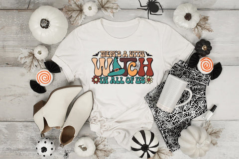 There's a Little Witch in All of Us PNG Sublimation Sublimation CraftLabSVG 