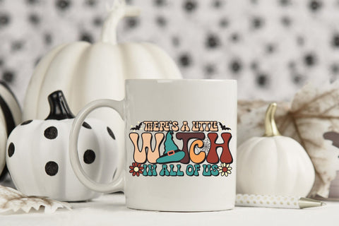 There's a Little Witch in All of Us PNG Sublimation Sublimation CraftLabSVG 