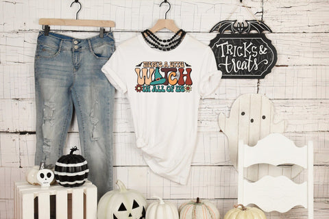 There's a Little Witch in All of Us PNG Sublimation Sublimation CraftLabSVG 