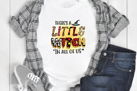there's a little witch in all of us Sublimation SVGArt 