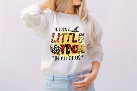 there's a little witch in all of us Sublimation SVGArt 