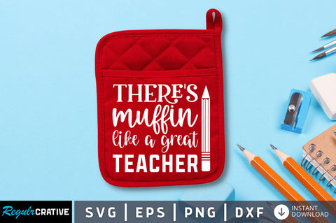 Theres muffin like a great SVG SVG Regulrcrative 