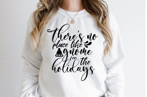Theres no place like gnome for the holidays svg SVG orpitasn 