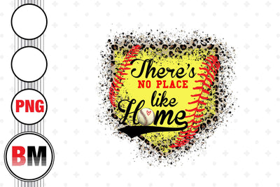 There's No Place Like Home Leopard PNG Files Sublimation BMDesign 