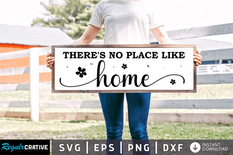 Theres no place like SVG Design SVG Regulrcrative 