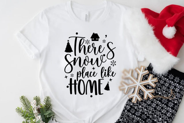 There's snow place like home, Christmas SVG SVG FiveStarCrafting 