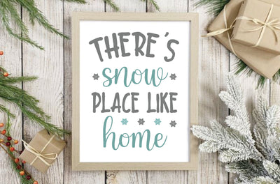 there’s snow place like home SVG md faruk hossain 