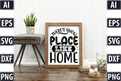 There’s snow place like home SVG SVGista 