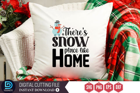 There's snow place like home SVG, There's snow place like home SVG DESIGNISTIC 