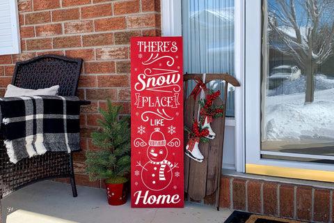 There's Snow Place Like Home, Winter Porch Sign SVG SVG CraftLabSVG 