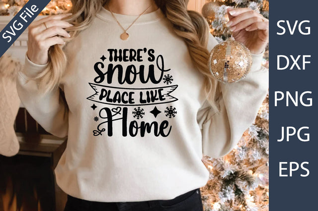 There's snowplace like home SVG md faruk hossain 