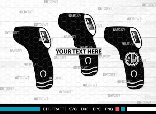 Thermometer Monogram, Thermometer Silhouette, Thermometer SVG, Thermometer Line Svg, Temperature Svg, SB00160 SVG ETC Craft 