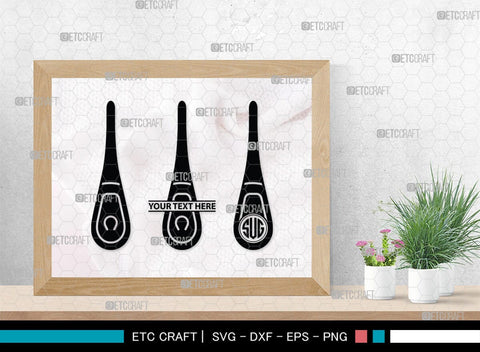 Thermometer Monogram, Thermometer Silhouette, Thermometer SVG, Thermometer Line Svg, Temperature Svg, SB00160 SVG ETC Craft 