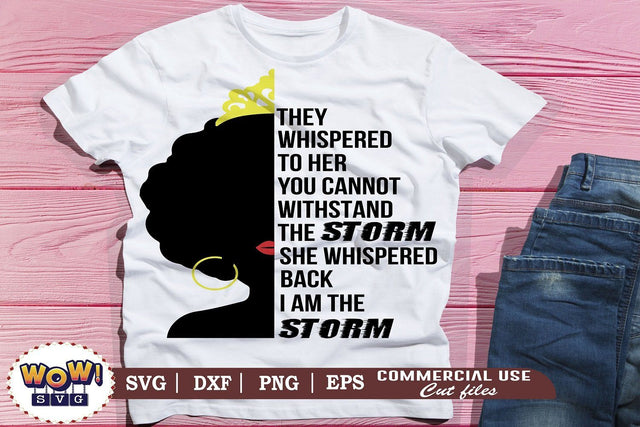 They Whispered to her you cannot withstand the storm svg, Businesswoman SVG, Working Woman Shirt SVG Wowsvgstudio 