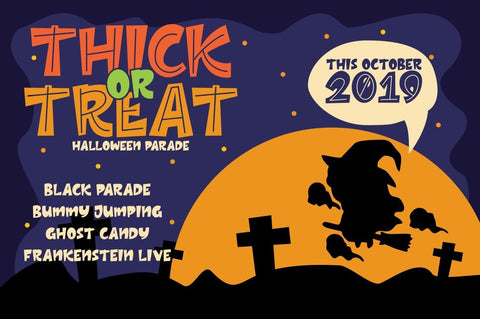 THICK – Layered Font Font Good Java 