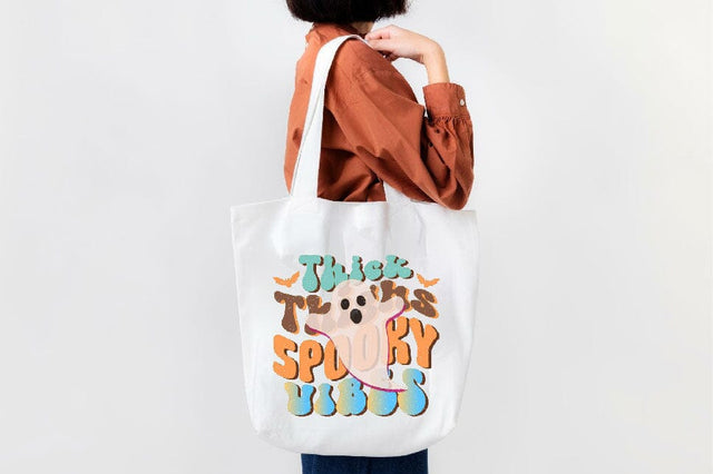 Thick Thighs Spooky Vibes Sublimation SVGArt 