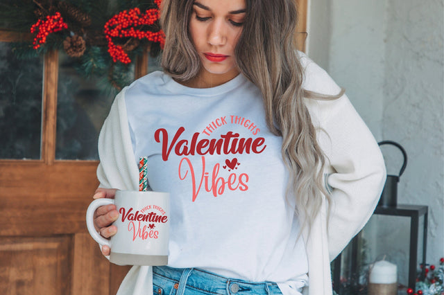 Thick Thighs Valentine Vibes SVG SVG orpitasn 