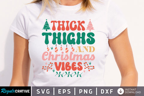 Thick things and christmas SVG Design SVG Regulrcrative 