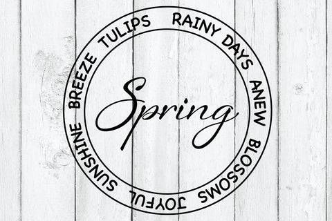 Think Spring SVG SVG B Renee Design 