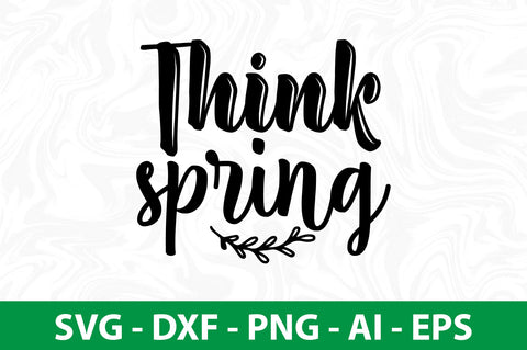 Think spring svg SVG nirmal108roy 