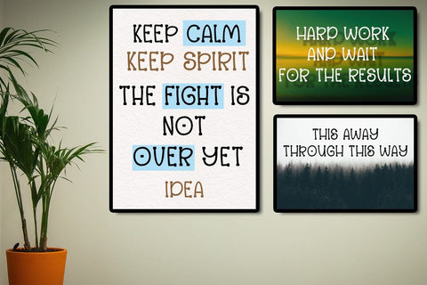 Thinker Gloves Font JH-CreativeFont 