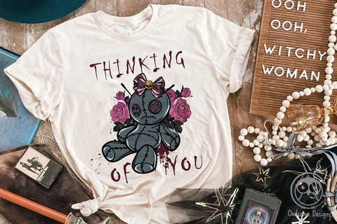 Thinking Of You Witch Sublimation Designs Sublimation LAM HOANG THUY 