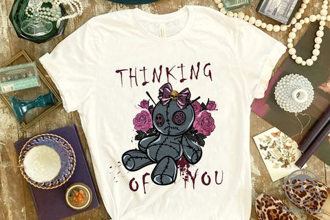 Thinking Of You Witch Sublimation Designs Sublimation LAM HOANG THUY 