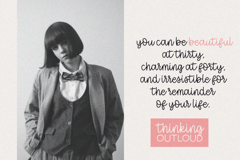 Thinking Outloud - Rustic Handwritten Font Font Balevgraph Studio 