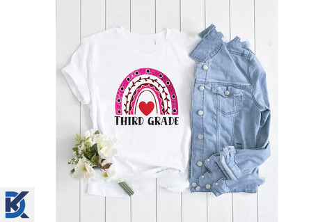 Third Grade PNG Back to School PNG Sublimation SVGista 