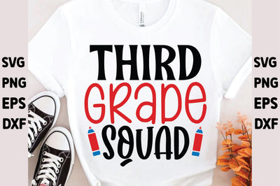 Third Grade Squad SVG Ariyan 