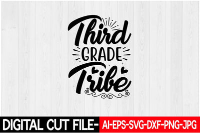 Third Grade Tribe SVG Blessedprint 