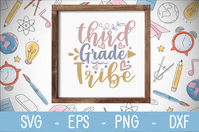 third grade tribe SVG cut file SVG Svgcraft 